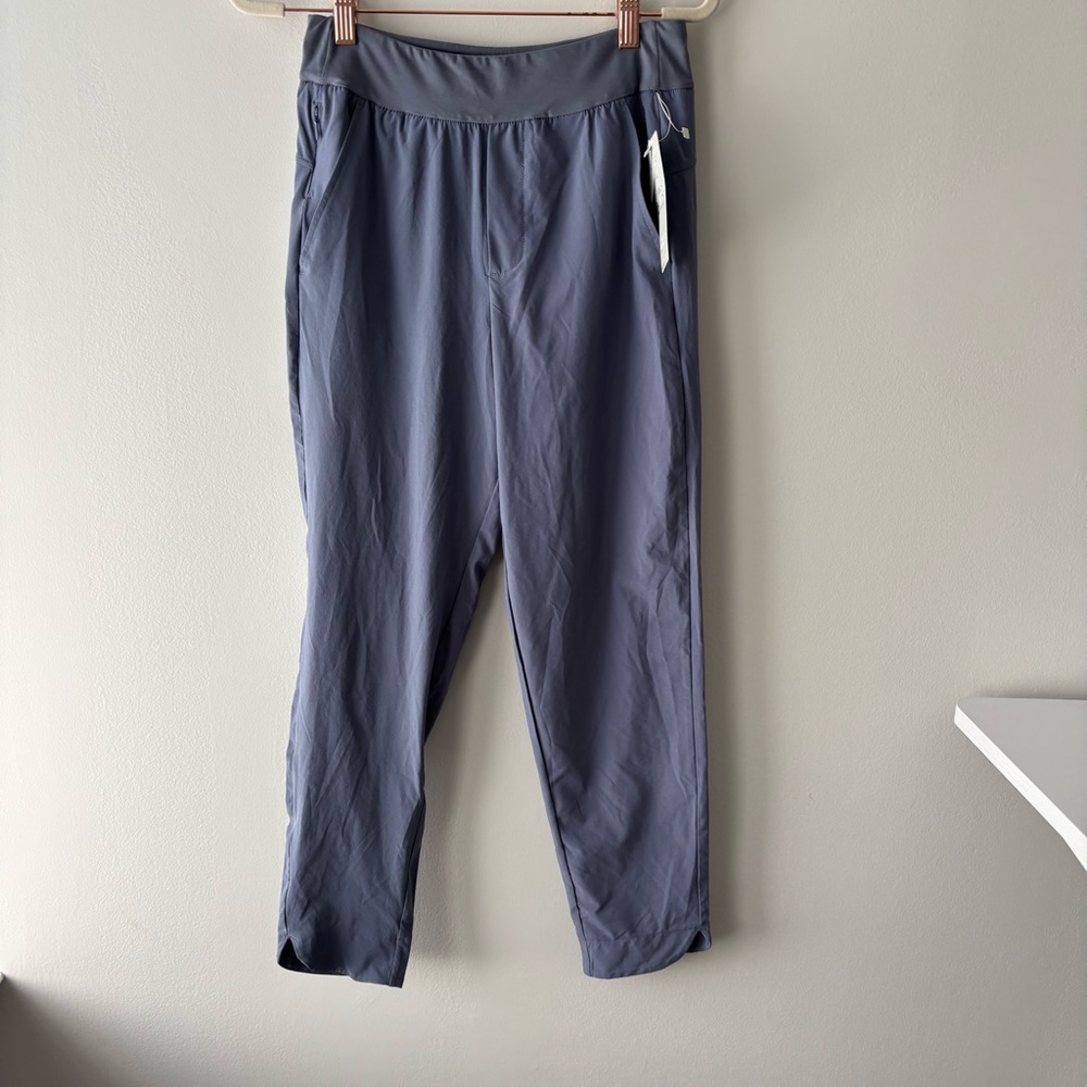 Zella‎ Womens Pull On Elastic Waist Lightweight Gray Pants Size XS